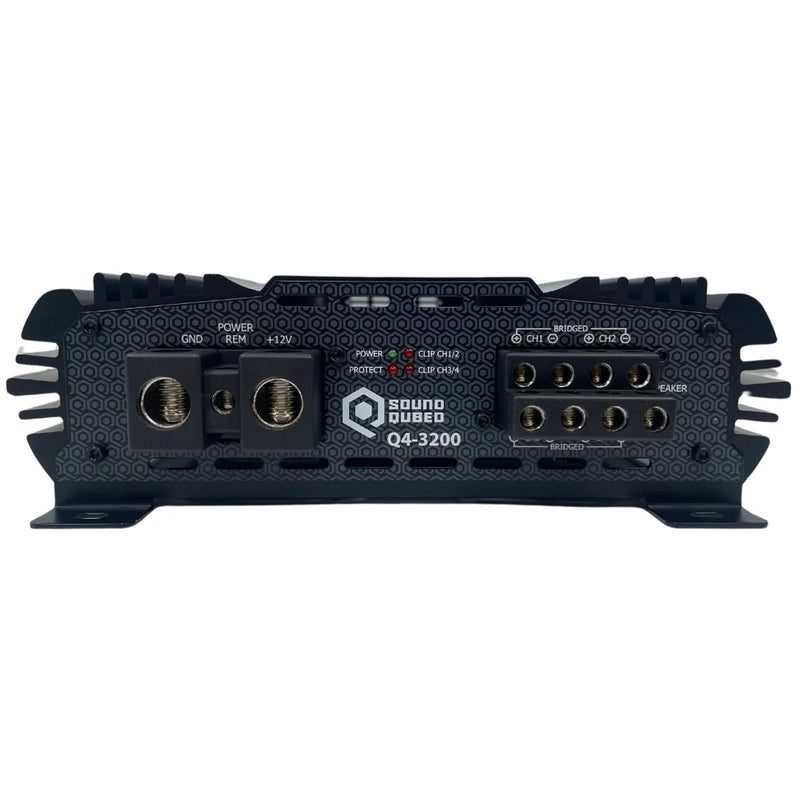 SOUNDQUBED Q4-3200 Q Series 3200 Watts 4 Channel Amplifier