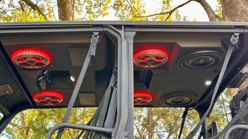 2016+ Can-Am Defender MAX HD7-HD10 Stereo Tops (4-Door)