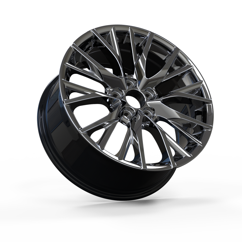 Lexus Toyota Style Wheels 18 x 8.0 5x114.3 Hyper Black 1 pcs