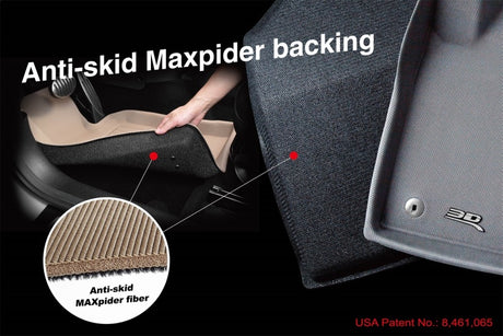 3D Maxpider 18-24 Jeep Wrangler JL Unlimited Maxtrac Noir R1 R2