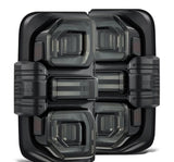 AlphaRex NOVA-Series Prismatic LED Tail Lights Alpha-Black | '21- Current Ford Bronco