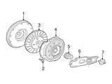 1C3Z6375AA OE Clutch Flywheel, 1999-2003 Ford 7.3L Powerstroke Ford OEM