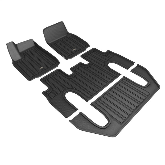 3D Maxpider 22-24 Tesla Model X 6 places Elitect Noir R1 R2 R3