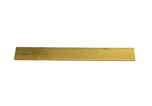AC/DC Wire and Supply Brass Flat Bar Stock 3/16" x 1 1/2" x 36" Knife Making Handle Bolster C360 Buss Bar - Arts Hobbies Crafts Industrial ACDC WIRE AND SUPPLY