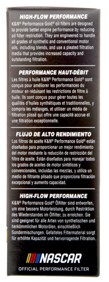 Filtre à huile automobile K&amp;N - 14-17 Mini Cooper 1,5 L L3 à essence