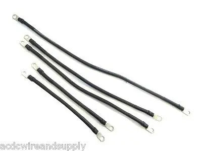 # 2 Awg HD Golf Cart Battery Cable 5 pc Set E-Z-GO Medalist 86 & UP U.S.A MADE AC DC WIRE AND SUPPLY