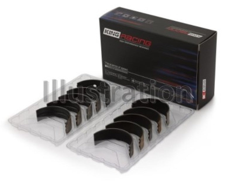 King Engine Bearings Ford Prod. V8 4.6L/5.4L (Size 0.25) Performance Main Bearing Set
