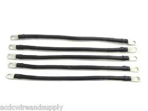 # 2 Awg HD Golf Cart Battery Cable 5 pc Club Car DS 81-Up 36V Set U.S.A MADE AC DC WIRE AND SUPPLY