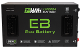 Eco Battery (48V) 51V 150AH Battery Bundle / Epic EV (4 x 2 Factory Battery Tray Bundle)