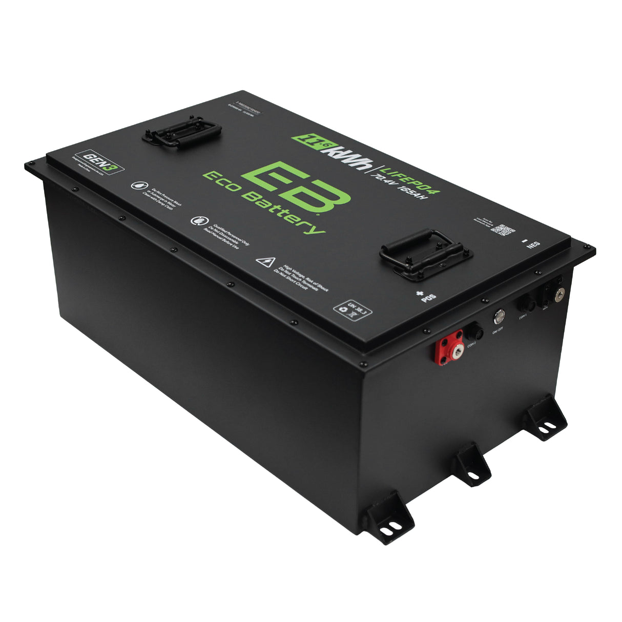 Eco Battery 70V 165Ah LiFePO4 Gen3 Battery