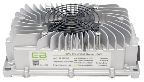 Eco Battery (48V) 51V 60AH Battery Bundle / Club Car Precedent/Onward/Tempo