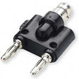BNC Female to Dual Banana Male Plug Jack TekShack