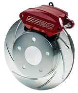 American Made Sport R1 Billet Aluminum Rear Drum to Disc Brake Conversion Kit W/Rotors. Red A111-21R