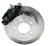 New Direct Fit Rear Drum to Disc Brake Conversion Kit W/Rotors. Black A117BK