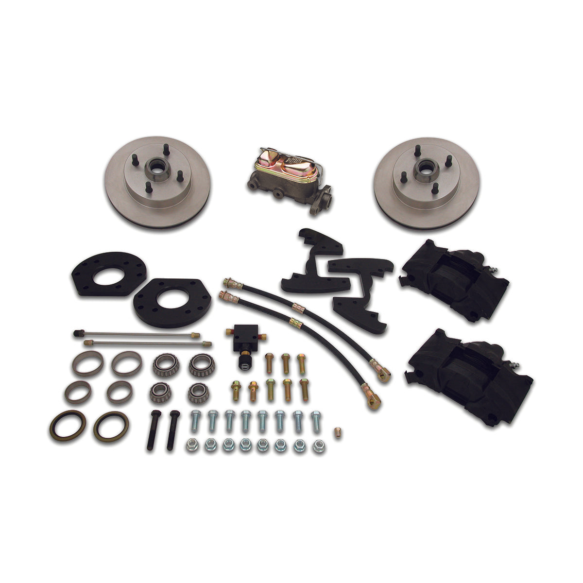 New Direct Fit  Front Drum to Disc Brake Conversion Kit W/Rotors. A120-4