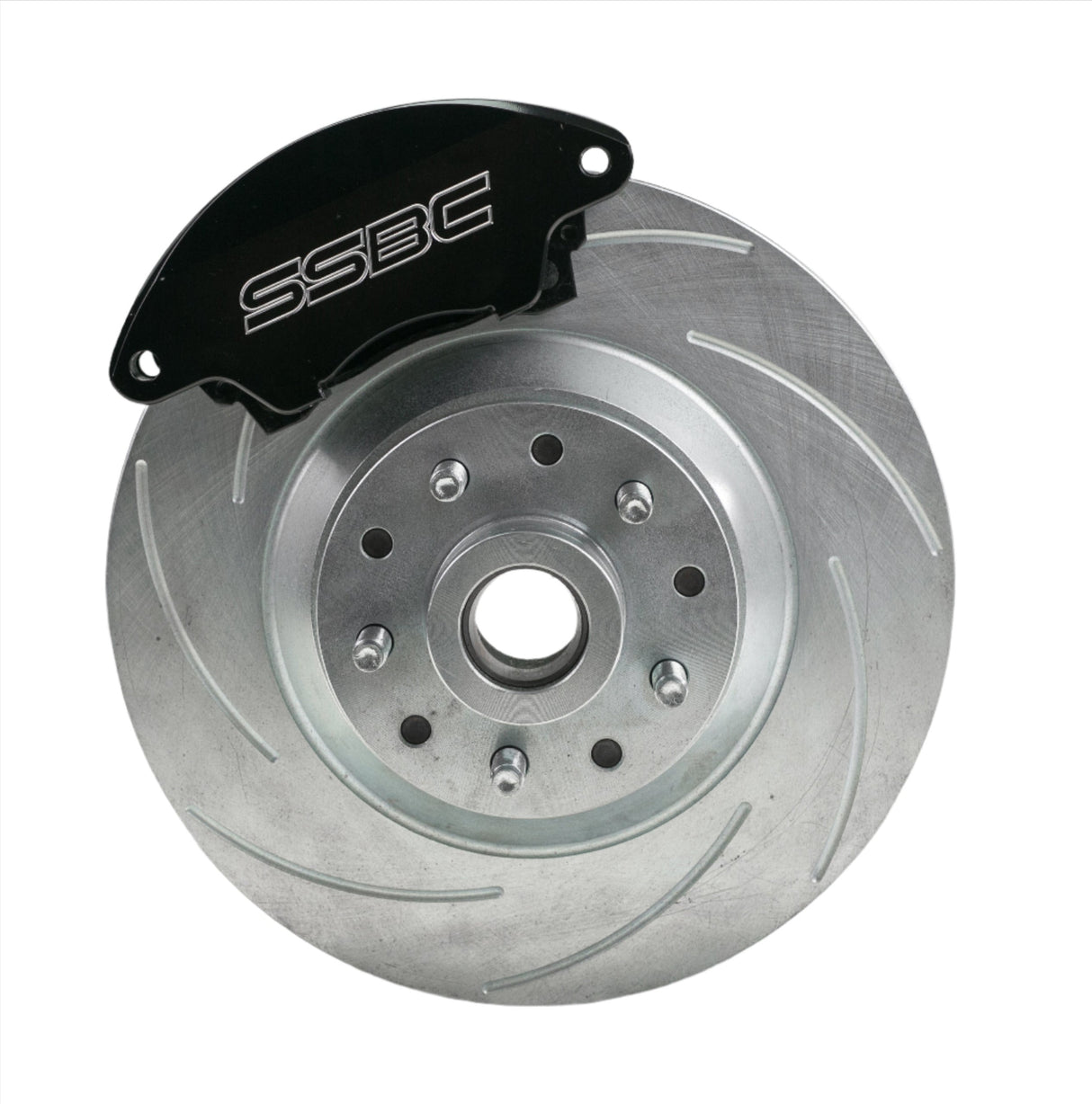 American Made Super Twin HD 2-Piston Billet Aluminum Front Drum to Disc Brake Conversion Kit W/Rotors. Black A123-1ABK