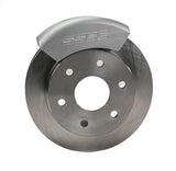 American Made Tri-Power 3-Piston Billet Aluminum Rear Drum to Disc Brake Conversion Kit W/Rotors. Clear A126-4