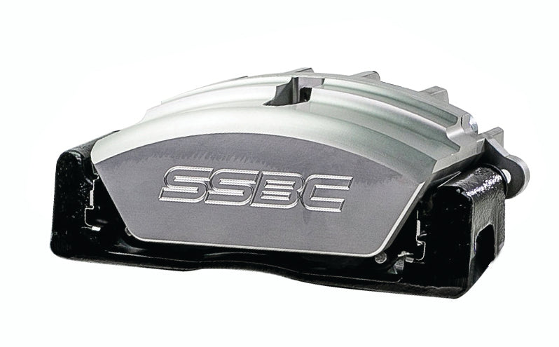 American Made Tri-Power 3-Piston Billet Aluminum Front Disc Brake Kit W/Rotors. Clear A126-56
