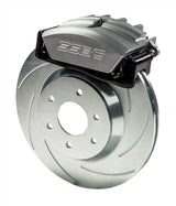 American Made Tri-Power 3-Piston Billet Aluminum Front Disc Brake Kit W/Rotors. Clear A126-56