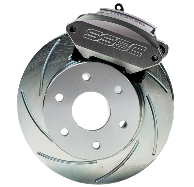 American Made Sport R1 Billet Aluminum Rear Drum to Disc Brake Conversion Kit W/Rotors. Clear A126-59