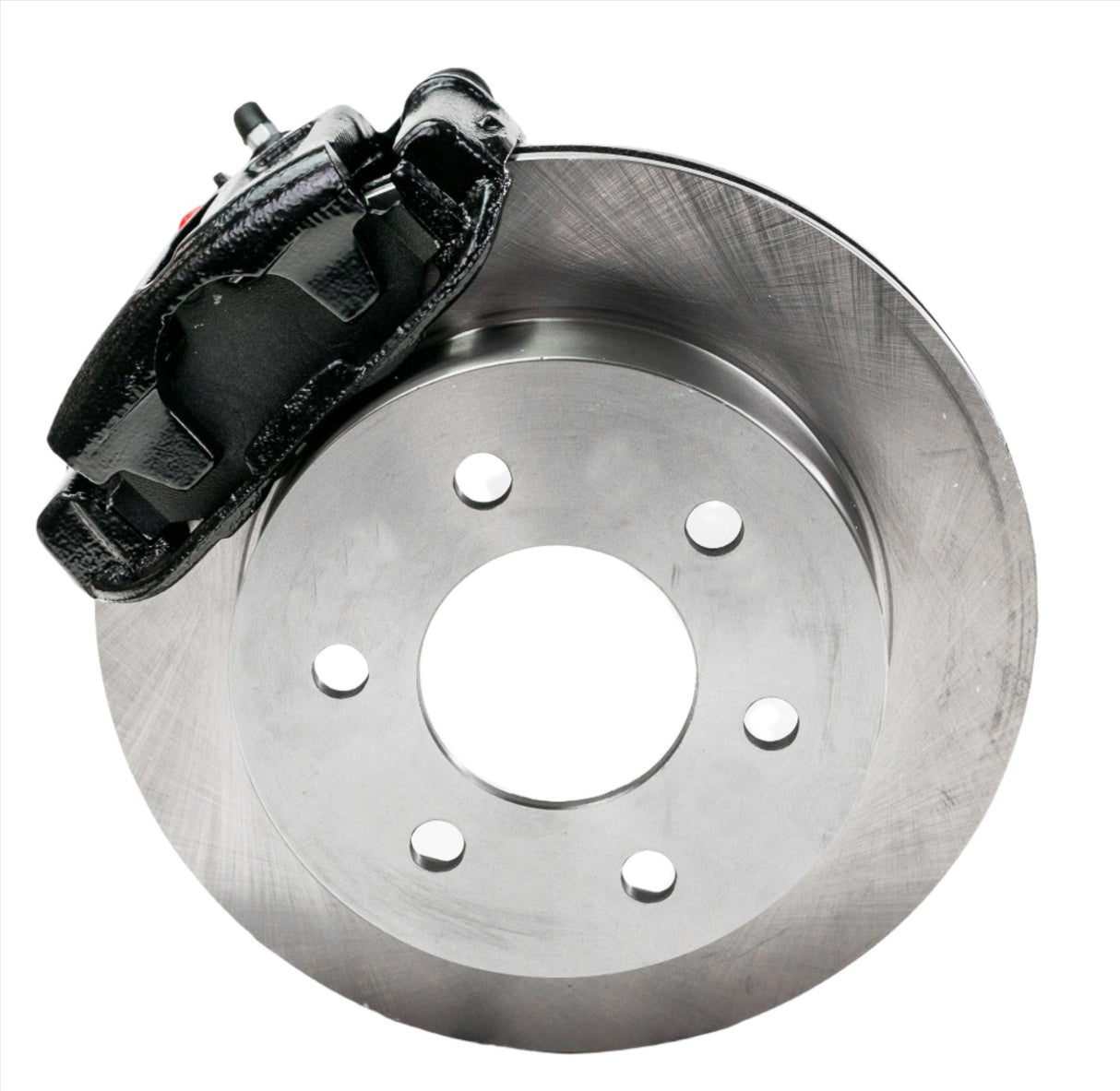 New Direct Fit Rear Drum to Disc Brake Conversion Kit. Black A126BK