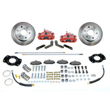 New Direct Fit Rear Drum to Disc Brake Conversion Kit. Red A126R
