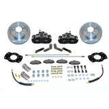 New Direct Fit Drum to Disc Brake Rear Conversion Kit W/Rotors. Black A128-1BK