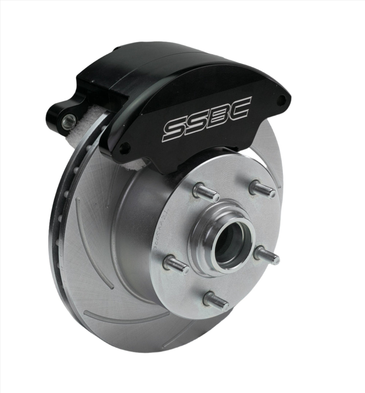 American Made Super Twin 2-Piston Billet Aluminum Front Drum to Disc Brake Conversion Kit W/Rotors. Black A129-ABK