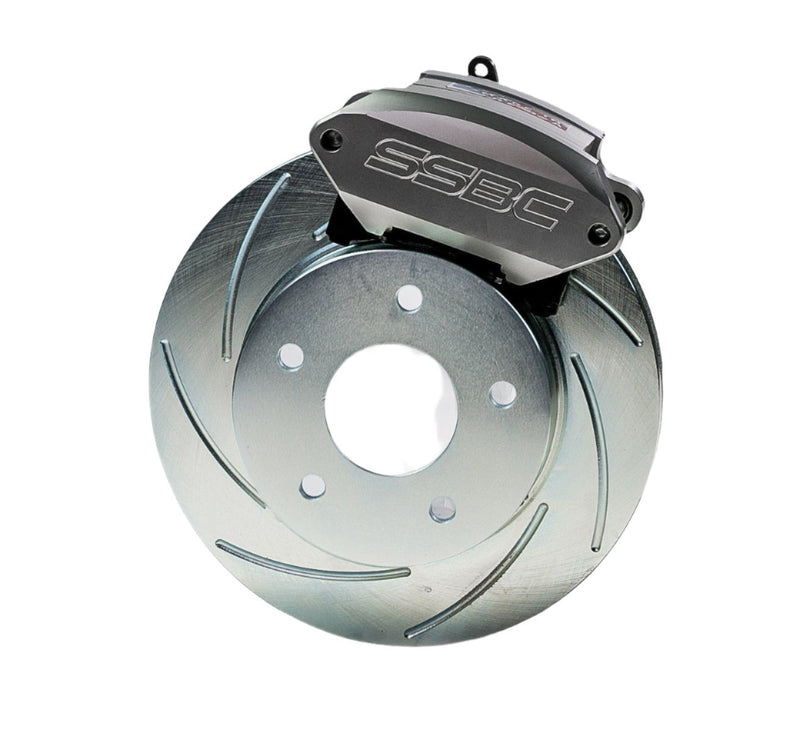 American Made Sport R1 Billet Aluminum Rear Drum to Disc Brake Conversion Kit W/Rotors. Clear A130-5