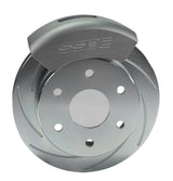 American Made Super Twin TK 2-Piston Billet Aluminum Front Drum to Disc Brake Upgrade Kit W/DS Rotors. Clear A135-1A
