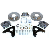 New Direct Fit Front Drum to Disc Brake Conversion Kit W/DS Rotors. A135-3-DS