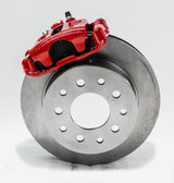 New Direct Fit Rear Drum to Disc Brake Conversion Kit W/Rotors. Red A136-1R