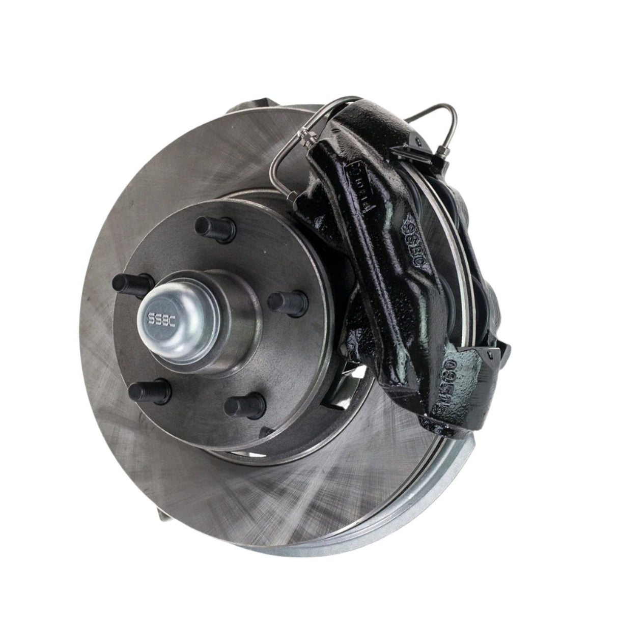 American Made Kelsey Hayes 4-Piston Front Drum to Disc Brake Conversion Kit. A156