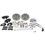American Made Kelsey Hayes 4-Piston Front Drum to Disc Brake Conversion Kit W/Rotors. A154