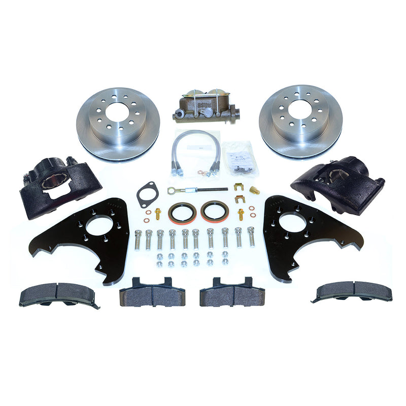 New Direct Fit Front Drum to Disc Brake Conversion Kit W/Rotors. A159-1