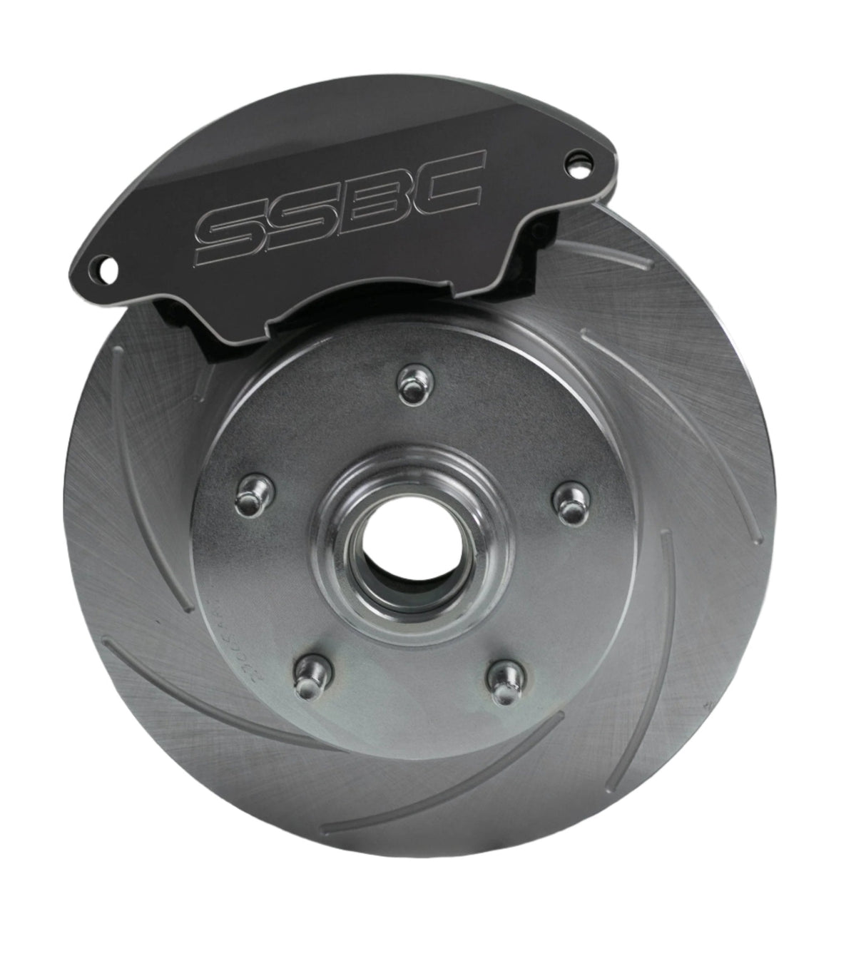 American Made Super Twin 2-Piston Billet Aluminum Quick Change Front Caliper Upgrade Kit W/Performance Pads. Clear Part#  A185