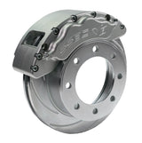 American Made V8-Barbarian 8-Piston Direct Fit Billet Aluminum Front Disc Brake Kit W/DS Rotors. Clear A193-1-DS