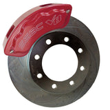 American Made V8-Barbarian 8-Piston Direct Fit Billet Aluminum Rear Caliper Upgrade Kit. Red A193-10R