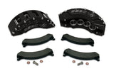 American Made V8-Barbarian 8-Piston Direct Fit Billet Aluminum Front Caliper Upgrade Kit. Black A193-1BK