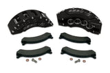 American Made V8-Barbarian 8-Piston Direct Fit Billet Aluminum Front Disc Brake Kit W/DS Rotors. Black A193-1BK-DS