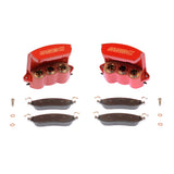 American Made Tri-Power 3 Piston Direct Fit Billet Aluminum Rear Caliper Upgrade Kit. Red A193-5R