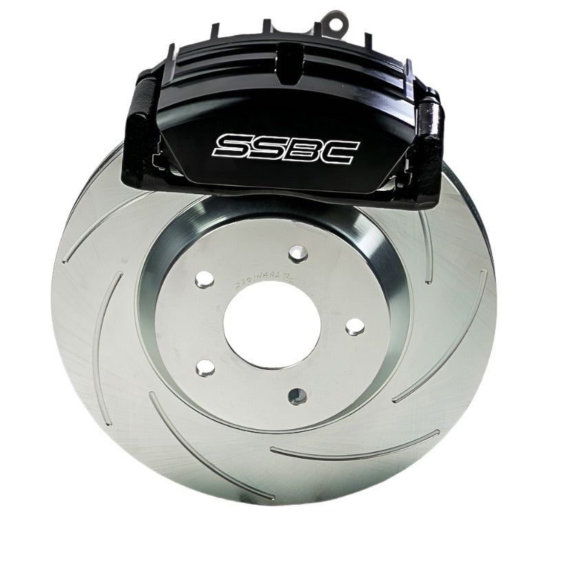 American Made Tri-Power 3 Piston Direct Fit Billet Aluminum Rear Caliper Upgrade Kit. Black A193-7BK