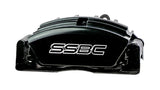 American Made Tri-Power 3 Piston Direct Fit Billet Aluminum Rear Caliper Upgrade Kit. Black A193-6BK
