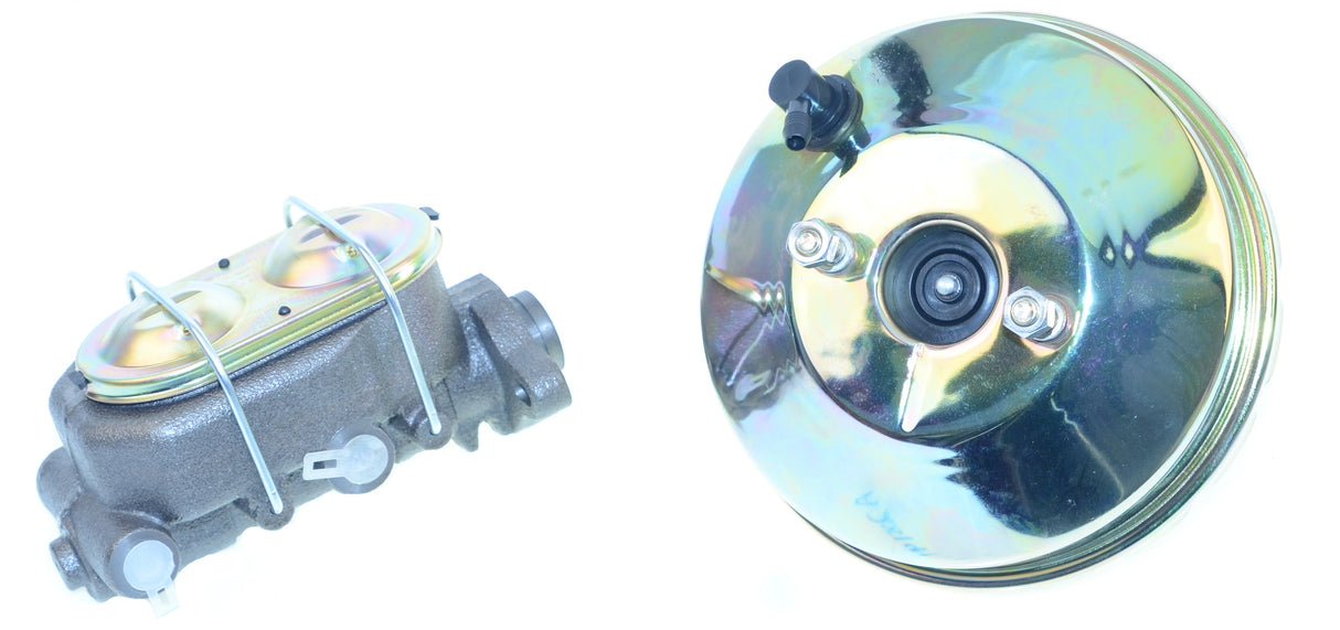 New 9" Booster-Master Cylinder Combo for A&F Body 1" Bore. A28141-1