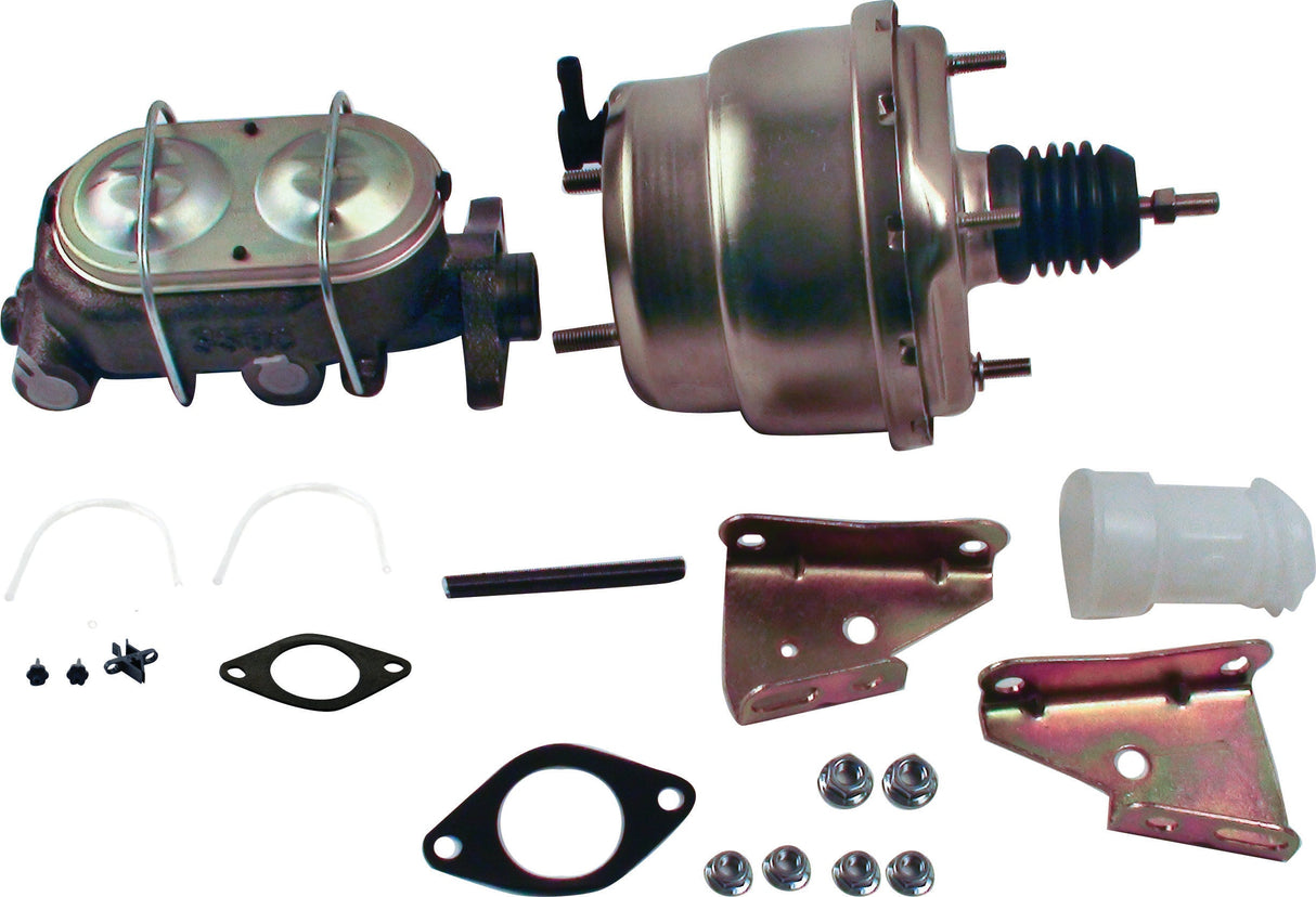 New Booster/Master Cylinder Combo, 7" Dual Bowl, 1.125" Bore. A28142