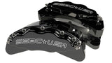 American Made B8-Barbarian 8 Piston Billet Aluminum Direct Fit Rear Caliper Disc Brake Kit W/DS Rotors. Black