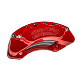 American Made B6-Brawler 6 Piston Direct Fit Billet Aluminum Rear Caliper. Red CPA-22402R