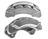 American Made B8-Brawler 8 Piston Direct Fit Front Caliper Disc Brake Kit W/DS Rotors. Clear A414-30-DS