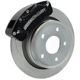 American Made B4-Brawler LT Direct Fit 4-Piston Billet Aluminum Rear Caliper Upgrade Kit. Black A415-11BLK
