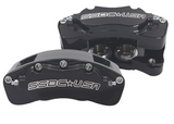 American Made B4-Brawler LT Direct Fit 4-Piston Billet Aluminum Rear Caliper Upgrade Kit. Black A415-21BLK